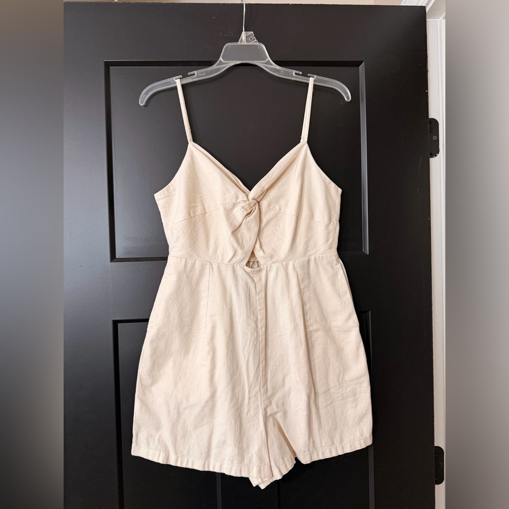Old Navy Cream Jumpsuit